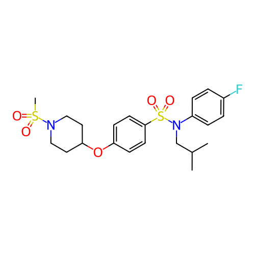 Chemical structure of BindingDB Monomer ID 50035915