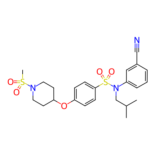 Chemical structure of BindingDB Monomer ID 50035917
