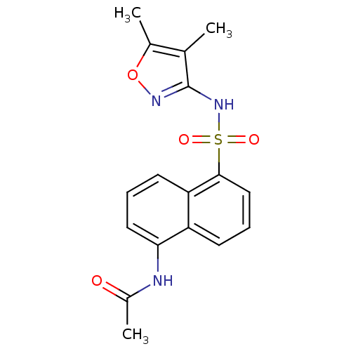 Chemical structure of BindingDB Monomer ID 50036287