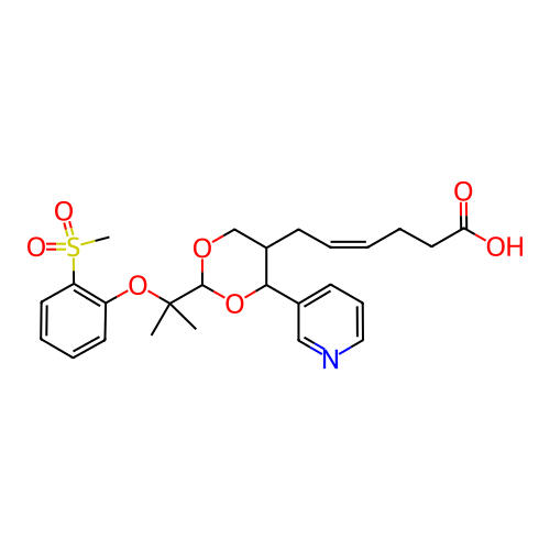 Chemical structure of BindingDB Monomer ID 50036344