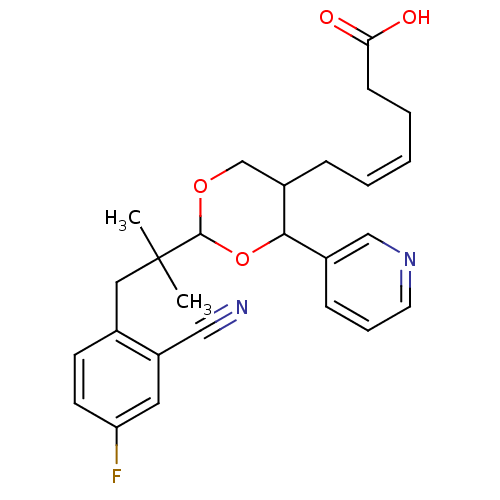 Chemical structure of BindingDB Monomer ID 50036356