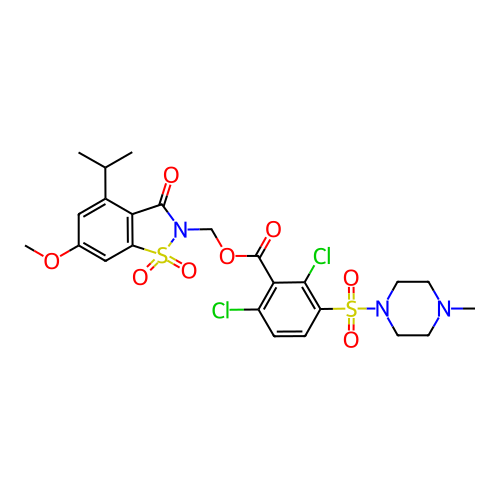 Chemical structure of BindingDB Monomer ID 50036476