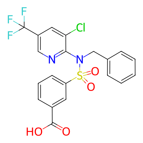 Chemical structure of BindingDB Monomer ID 50036523