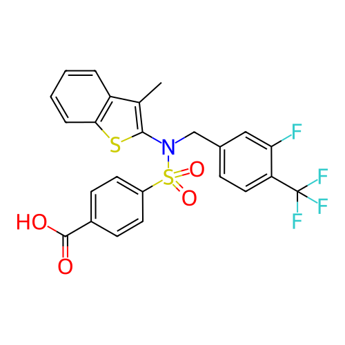 Chemical structure of BindingDB Monomer ID 50036555