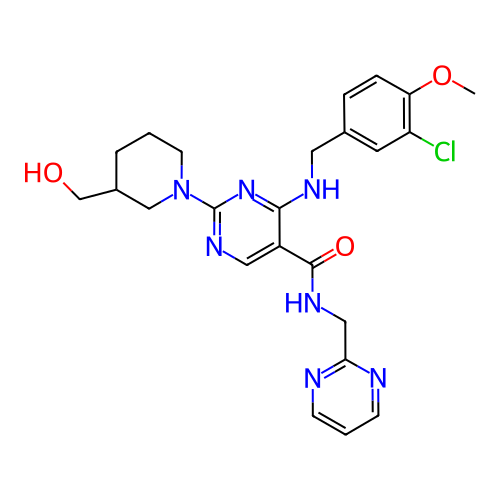 Chemical structure of BindingDB Monomer ID 50036627