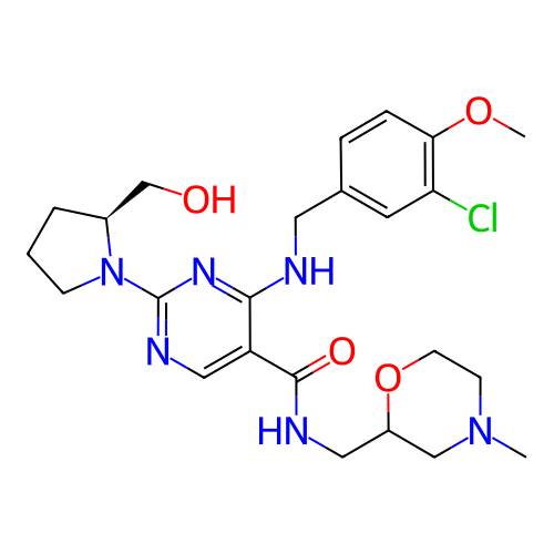 Chemical structure of BindingDB Monomer ID 50036634