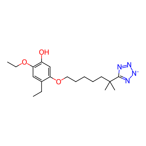 Chemical structure of BindingDB Monomer ID 50036750