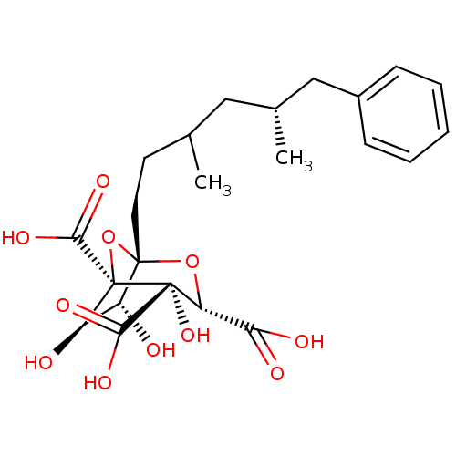 Chemical structure of BindingDB Monomer ID 50037281