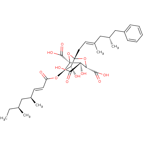 Chemical structure of BindingDB Monomer ID 50037282