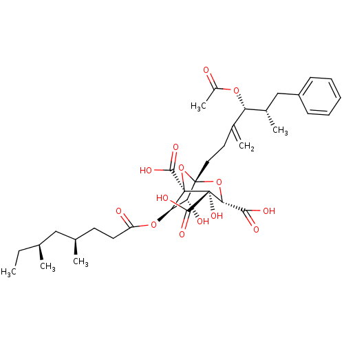 Chemical structure of BindingDB Monomer ID 50037289