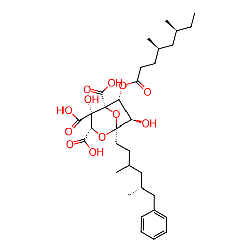 Chemical structure of BindingDB Monomer ID 50037291