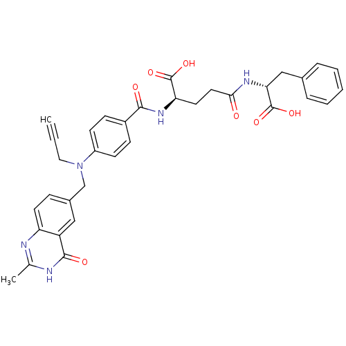 Chemical structure of BindingDB Monomer ID 50037321