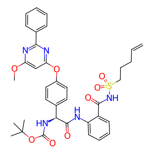Chemical structure of BindingDB Monomer ID 50037497