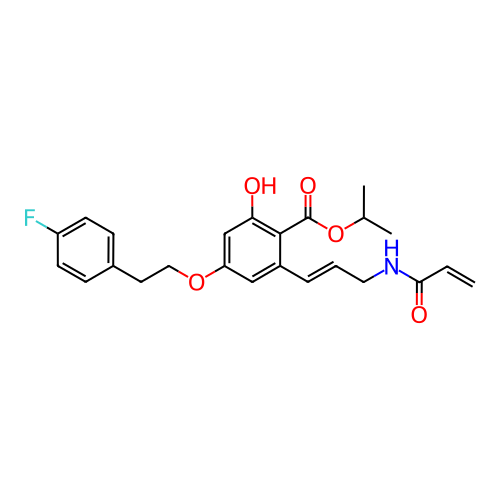 Chemical structure of BindingDB Monomer ID 50037504