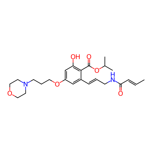 Chemical structure of BindingDB Monomer ID 50037506