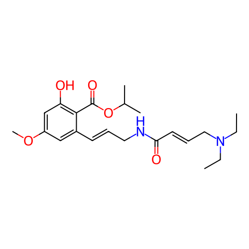 Chemical structure of BindingDB Monomer ID 50037507