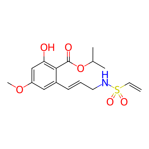 Chemical structure of BindingDB Monomer ID 50037509
