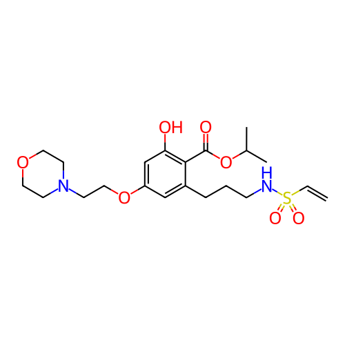 Chemical structure of BindingDB Monomer ID 50037510