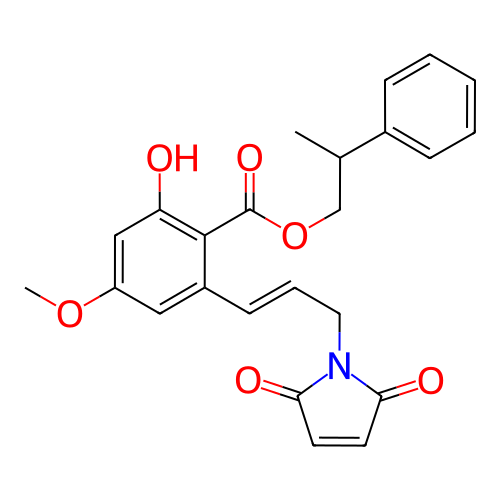Chemical structure of BindingDB Monomer ID 50037543