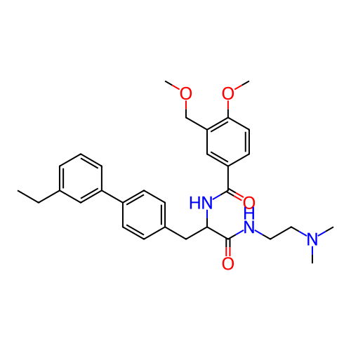 Chemical structure of BindingDB Monomer ID 50037888