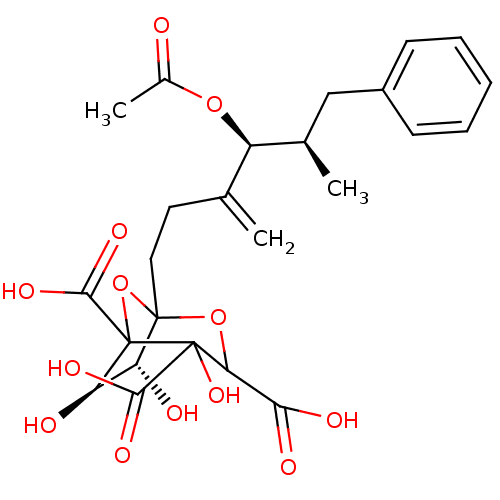 Chemical structure of BindingDB Monomer ID 50038118