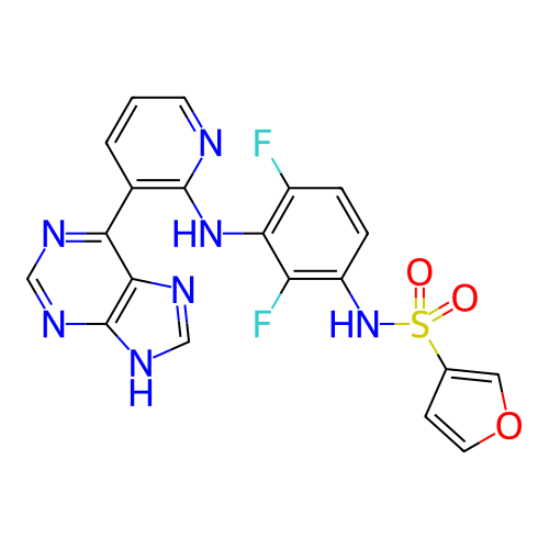 Chemical structure of BindingDB Monomer ID 50038473
