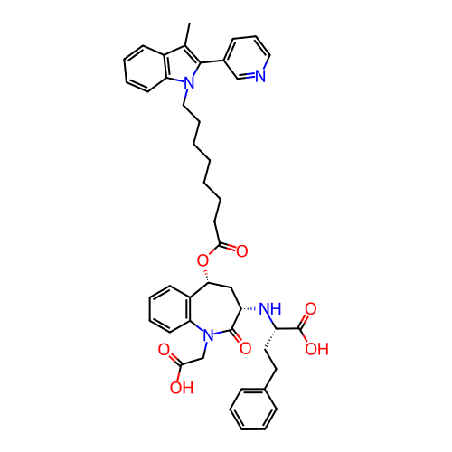 Chemical structure of BindingDB Monomer ID 50038581