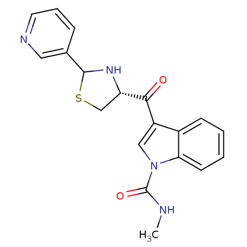 Chemical structure of BindingDB Monomer ID 50038756