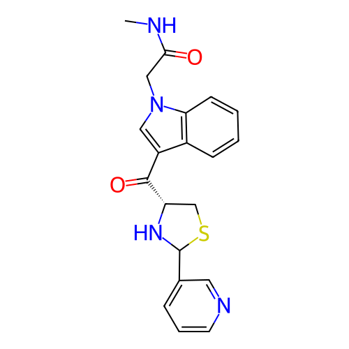 Chemical structure of BindingDB Monomer ID 50038763