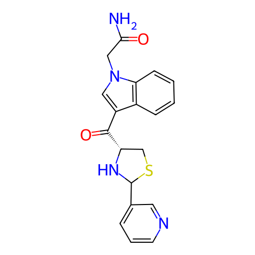 Chemical structure of BindingDB Monomer ID 50038782