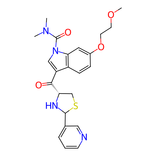 Chemical structure of BindingDB Monomer ID 50038808