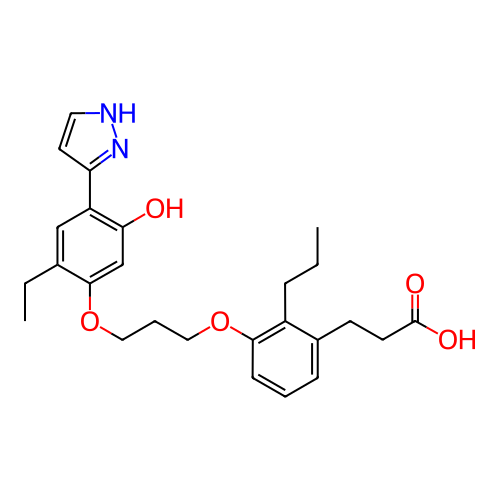 Chemical structure of BindingDB Monomer ID 50039481