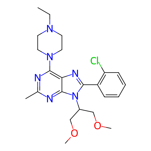 Chemical structure of BindingDB Monomer ID 50039496