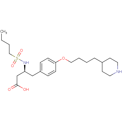 Chemical structure of BindingDB Monomer ID 50039569