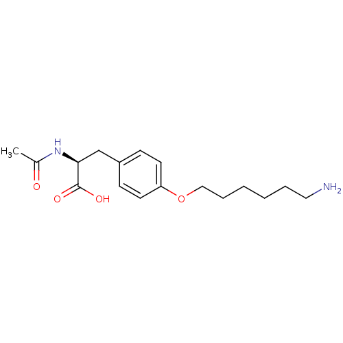 Chemical structure of BindingDB Monomer ID 50039574