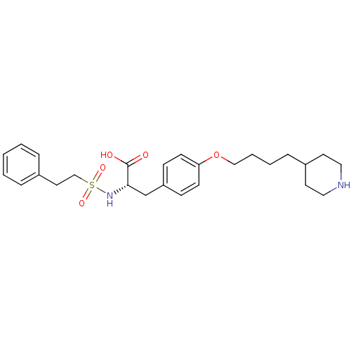 Chemical structure of BindingDB Monomer ID 50039580