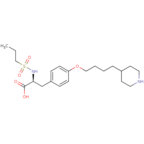 Chemical structure of BindingDB Monomer ID 50039592