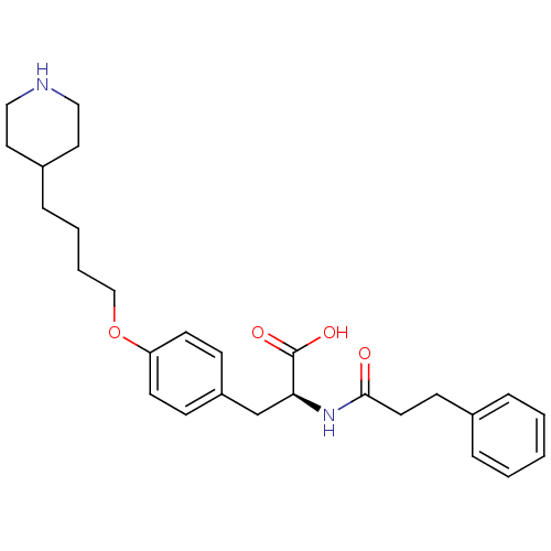 Chemical structure of BindingDB Monomer ID 50039595