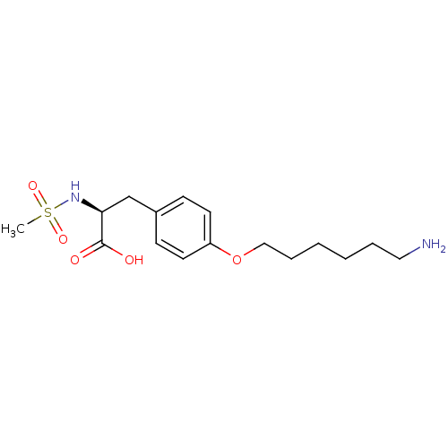 Chemical structure of BindingDB Monomer ID 50039600