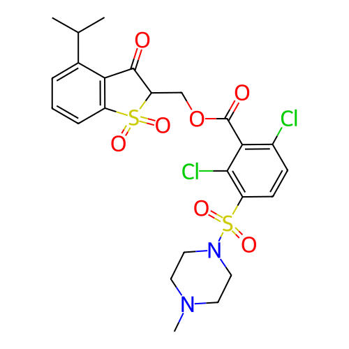 Chemical structure of BindingDB Monomer ID 50039635