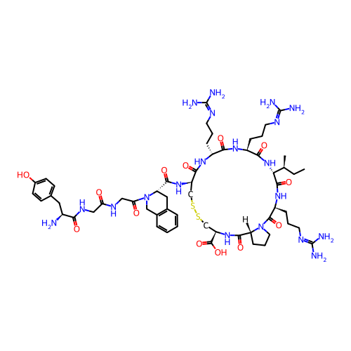 Chemical structure of BindingDB Monomer ID 50040134