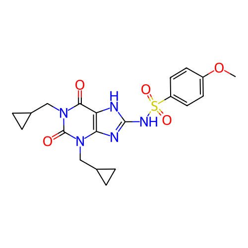 Chemical structure of BindingDB Monomer ID 50040345