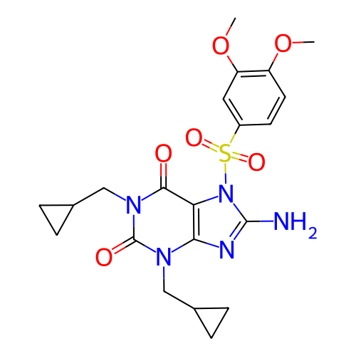 Chemical structure of BindingDB Monomer ID 50040354
