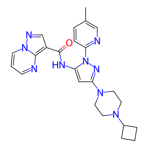 Chemical structure of BindingDB Monomer ID 50040809