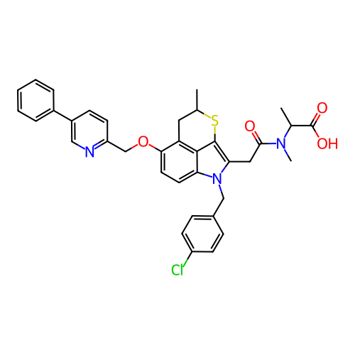 Chemical structure of BindingDB Monomer ID 50041155