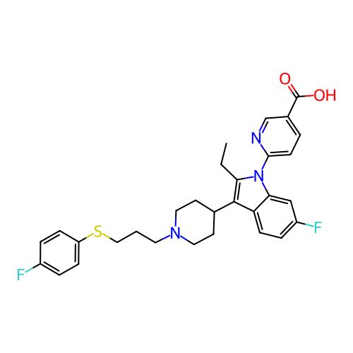 Chemical structure of BindingDB Monomer ID 50041195