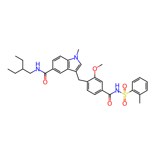 Chemical structure of BindingDB Monomer ID 50041341