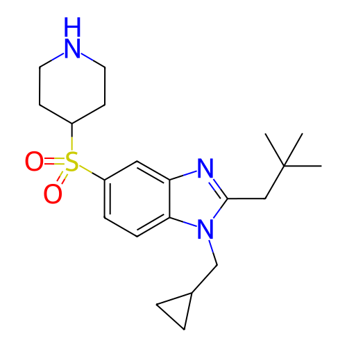 Chemical structure of BindingDB Monomer ID 50041447