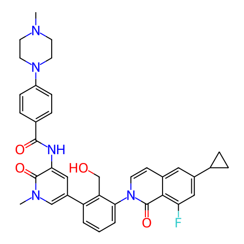 Chemical structure of BindingDB Monomer ID 50041536
