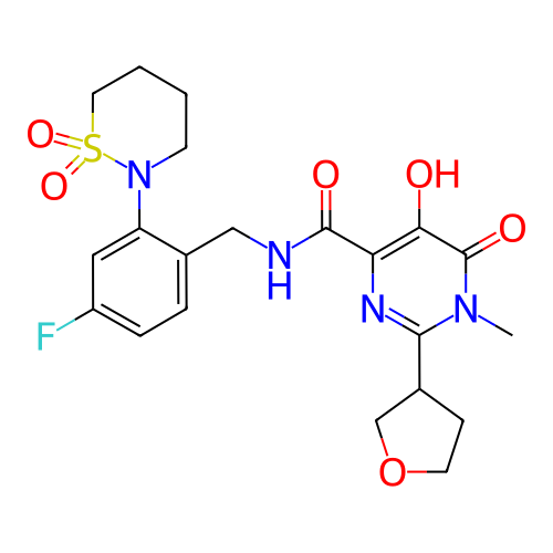 Chemical structure of BindingDB Monomer ID 50042013
